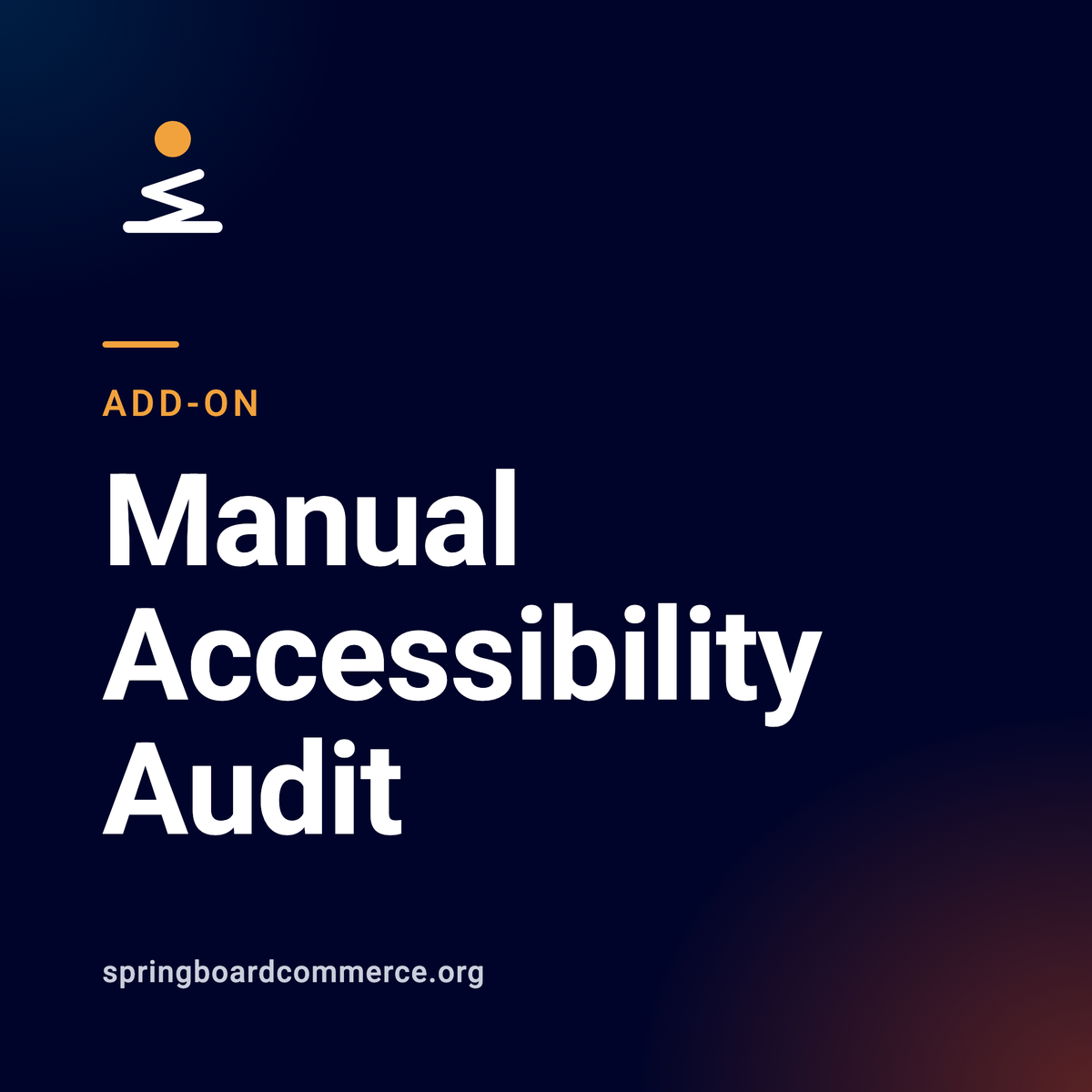 Add-on: Manual Accessibility Audit