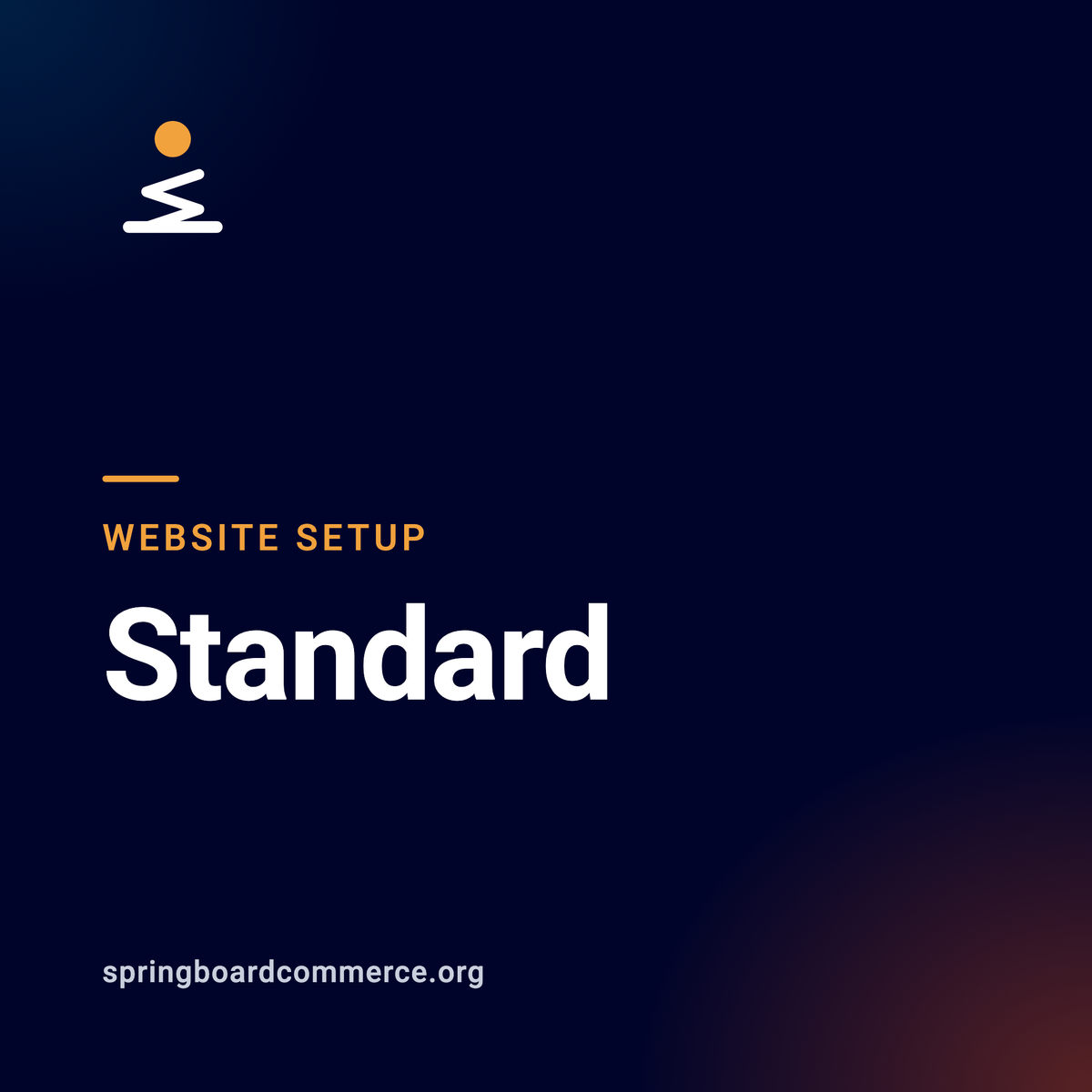 Website setup: Standard
